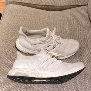 White superboost Adidas! Size 12.5